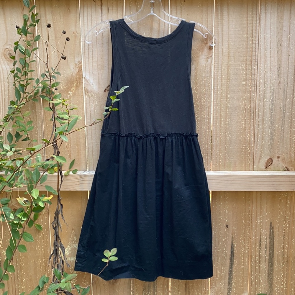 J.Crew black 100% Cotton dress, Size XS - Picture 4 of 6